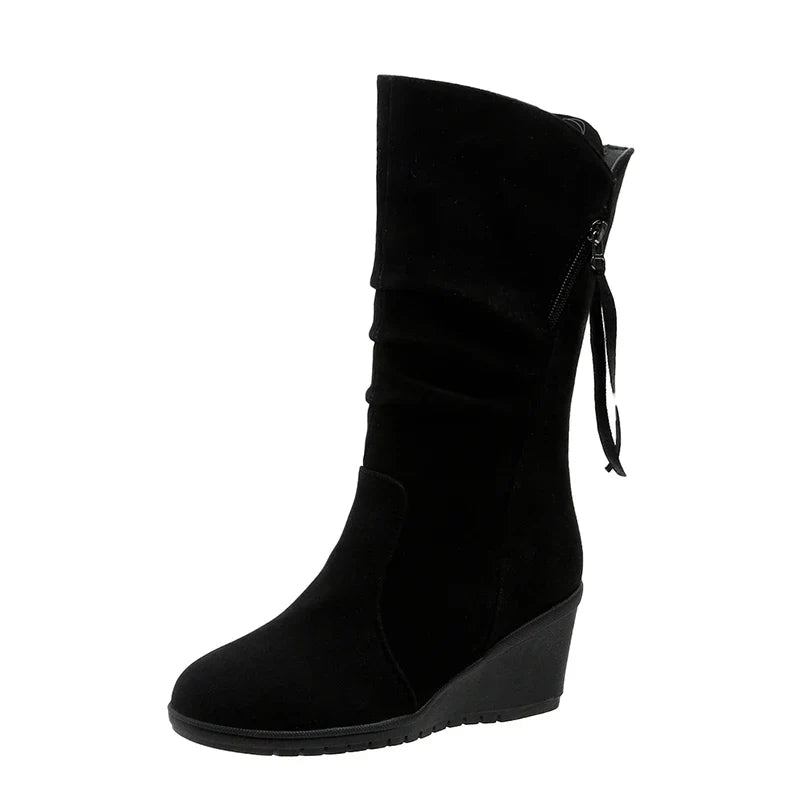 Vintage Suede Ankle Boots