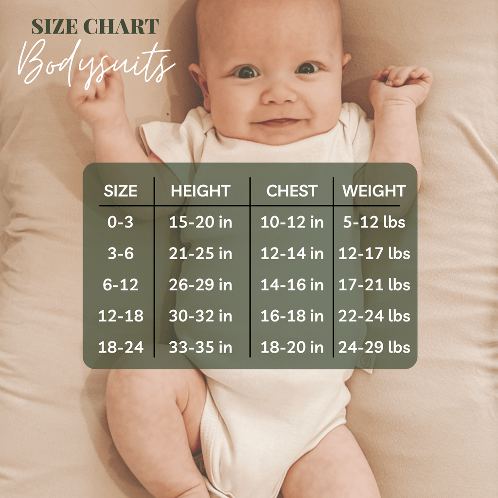 Amore Organic Cotton Baby Bodysuit