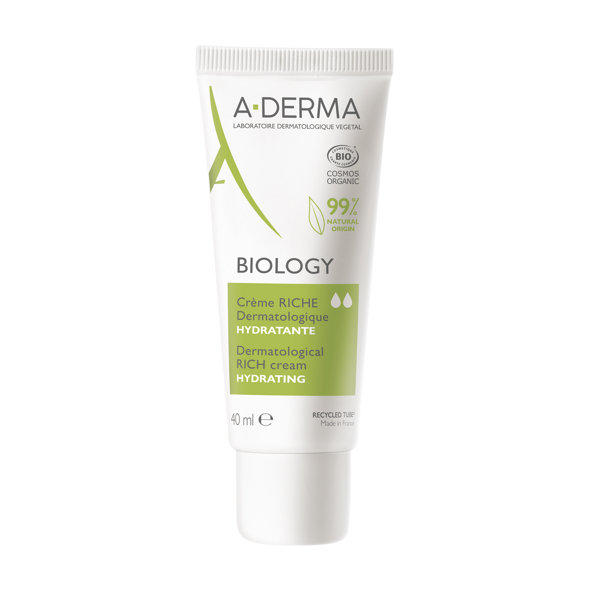 A-Derma Biology Organic Hydrating Dermatologic Cream