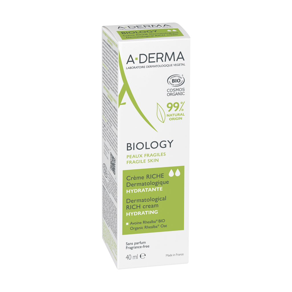 A-Derma Biology Organic Hydrating Dermatologic Cream