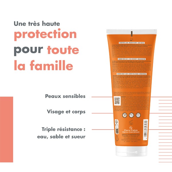 Avène Solaire Children's Milk SPF 50+ Sunscreen