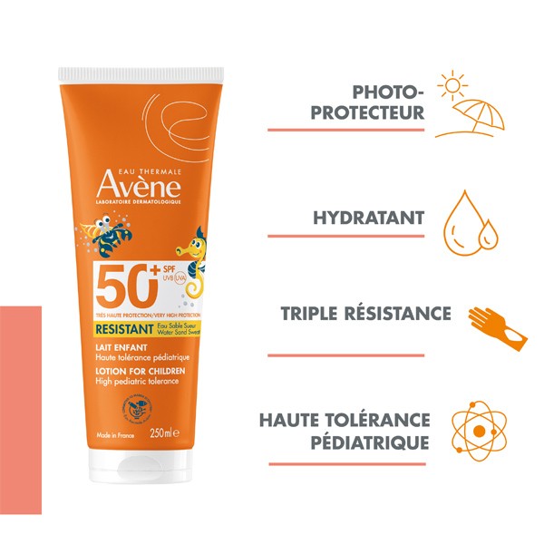 Avène Solaire Children's Milk SPF 50+ Sunscreen