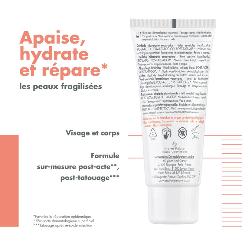 Avène Cicalfate Post-Acte Moisturizing Repair Care