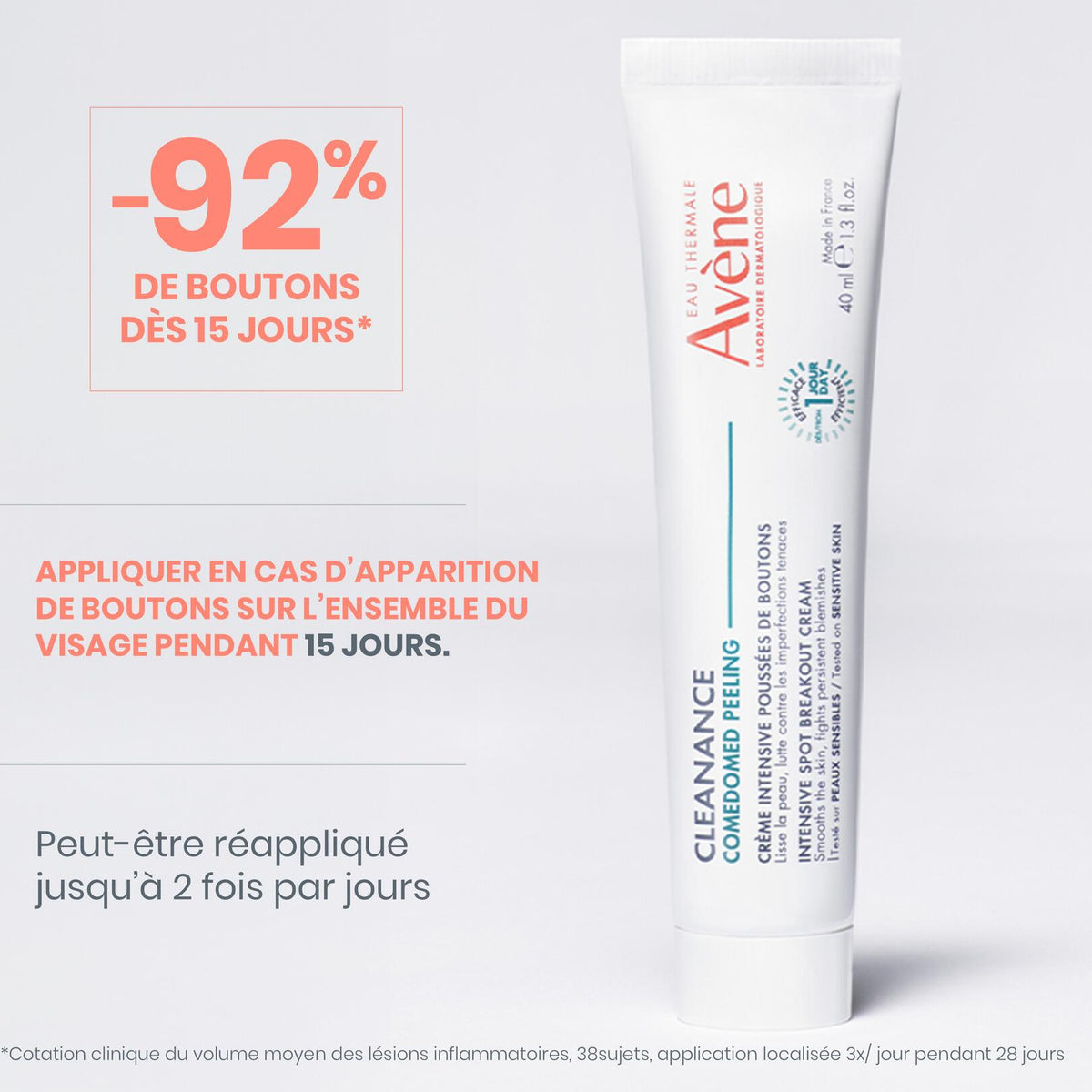Avène Cleanance Comedomed Intensive Peeling Cream