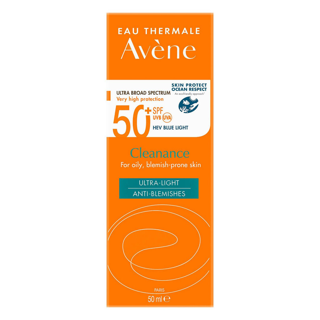 Avène Cleanance Sun Care SPF 50+ Acne-Prone Skin