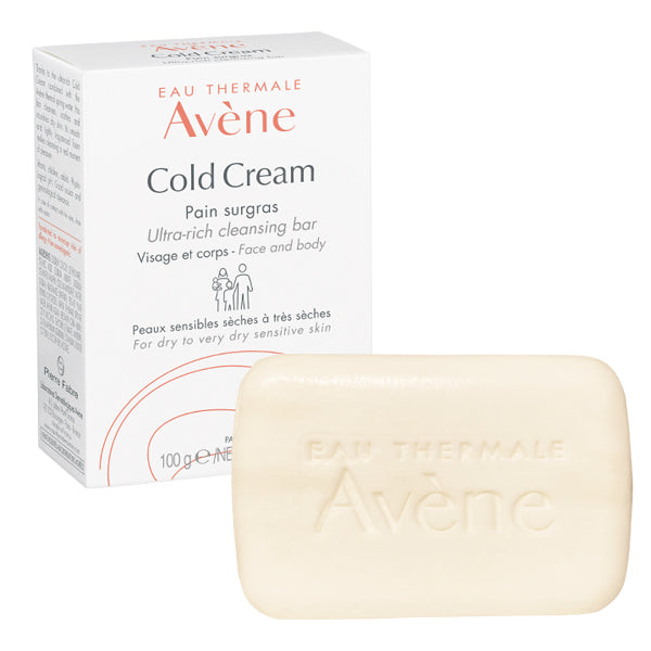Avène Cold Cream Surgras Cleansing Bar
