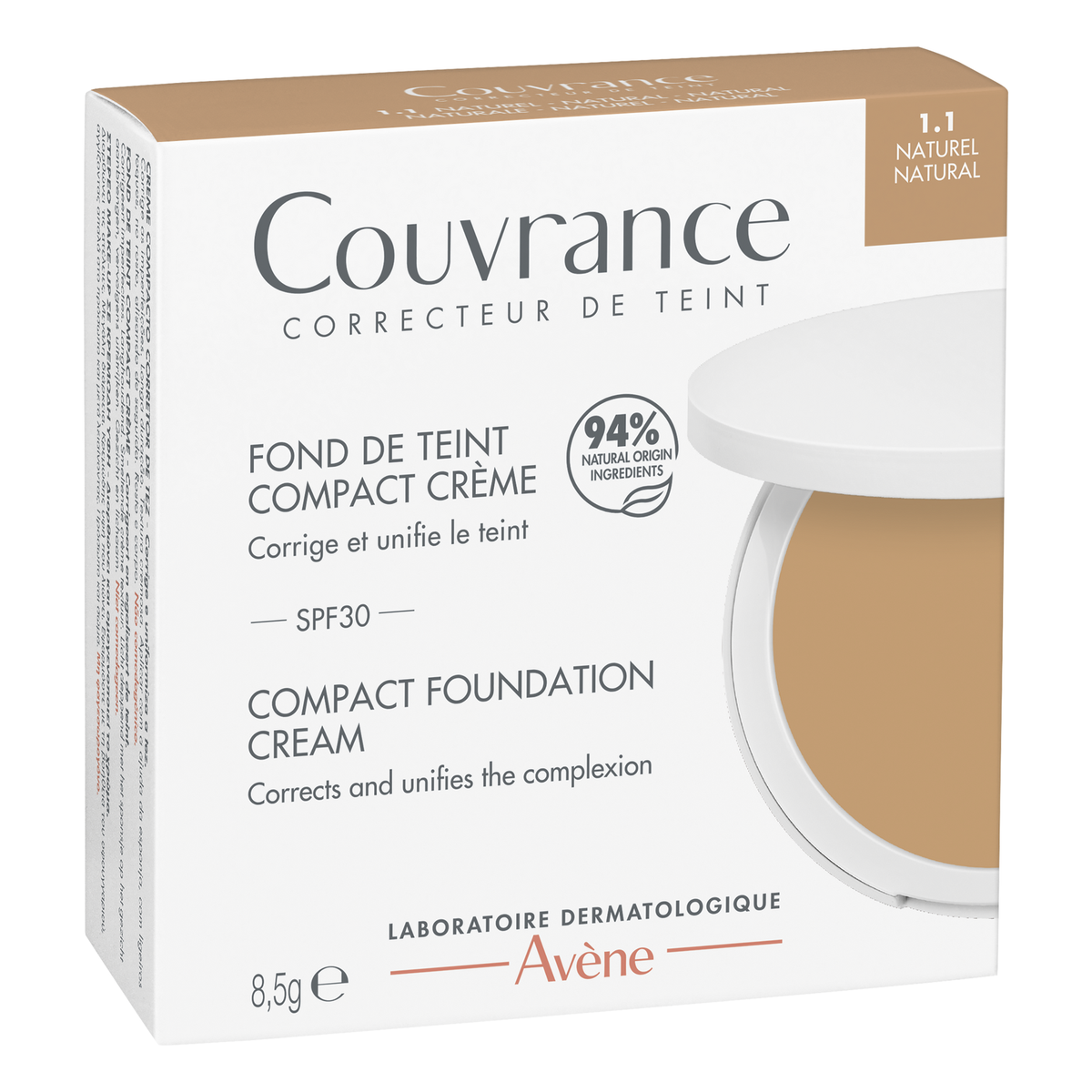 Avène Couvrance Compact Cream Foundation SPF 30