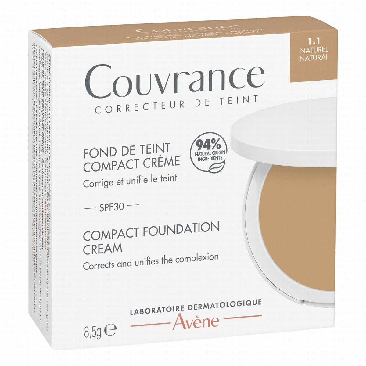 Avène Couvrance Compact Cream Foundation SPF 30
