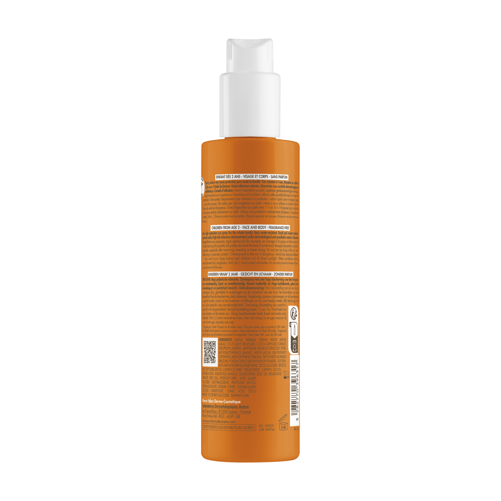 Avène Solaire Family Spray SPF 50+ Sunscreen
