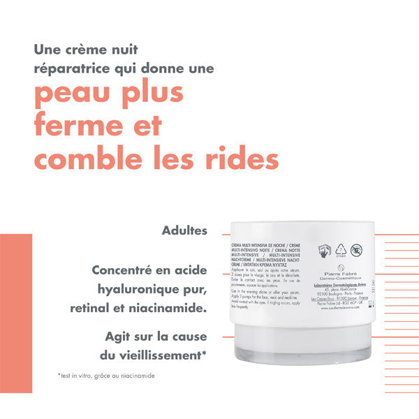 Avène Hyaluron Activ B3 Multi-Intensive Night Cream