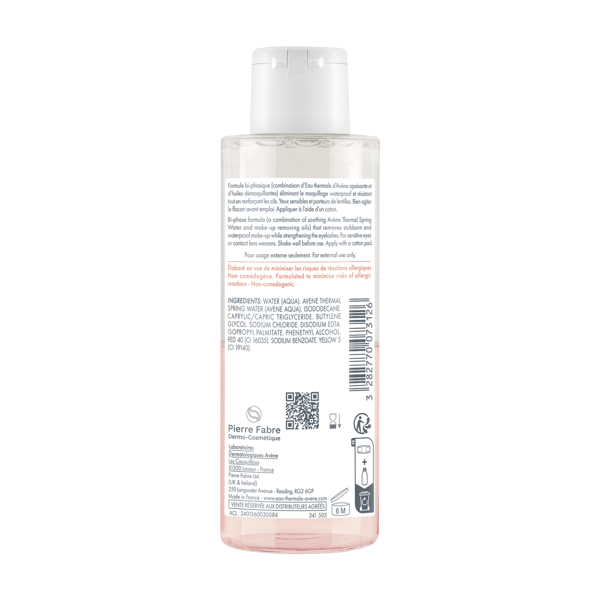 Avène Les Essentiels Intense Eye Make-Up Remover