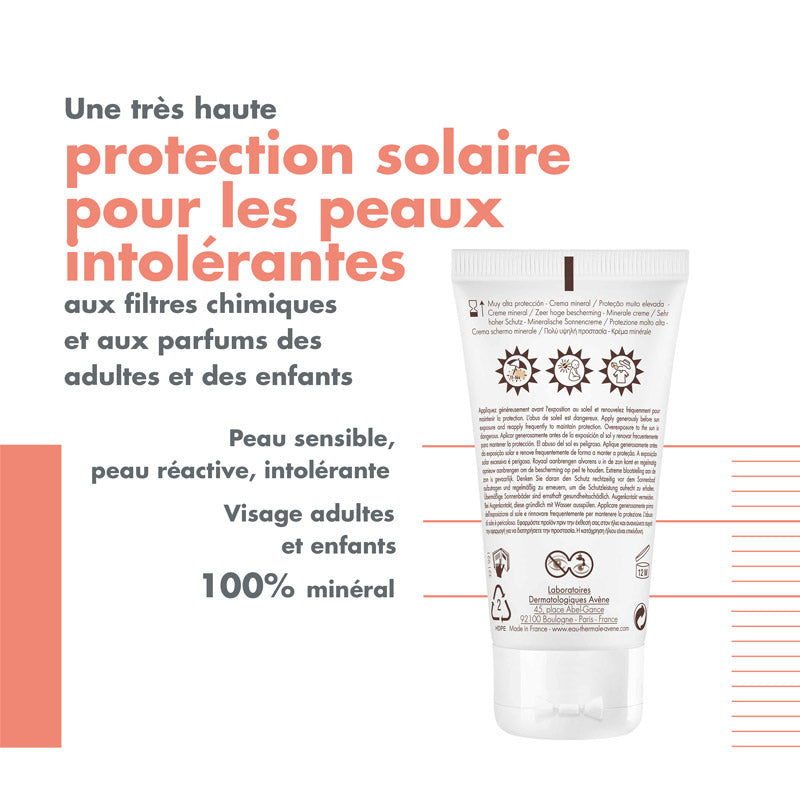 Avène Solaire Mineral Day Cream SPF 50+