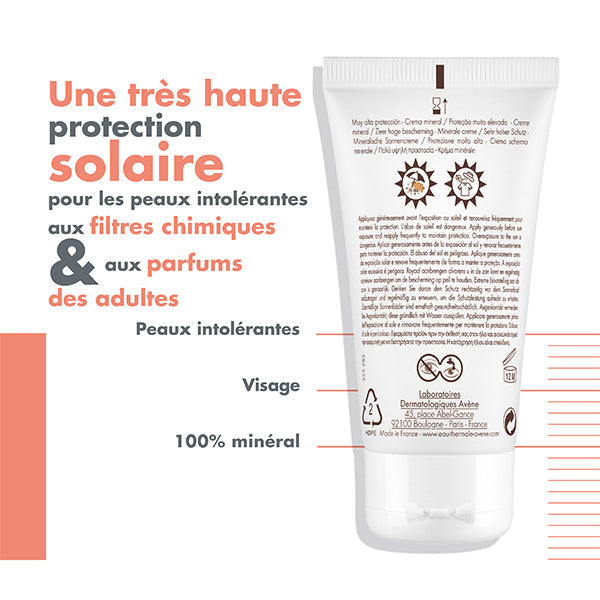 Avène Solaire Mineral Day Cream SPF 50+