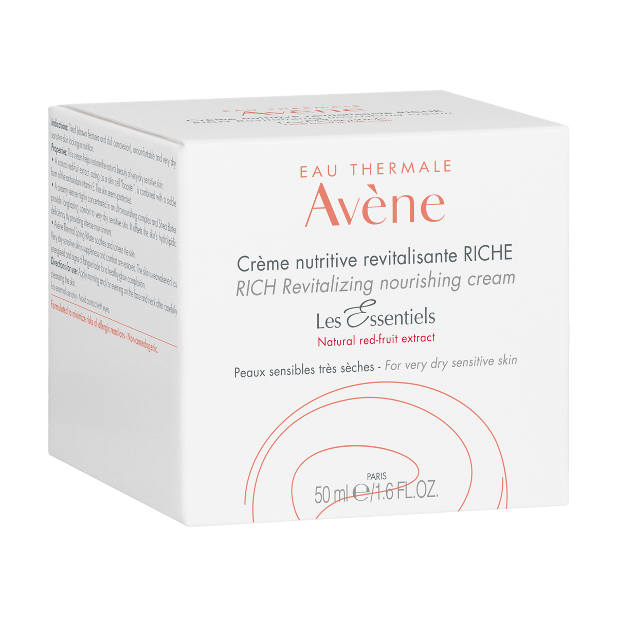 Avène Les Essentiels Rich Revitalizing Nourishing Cream