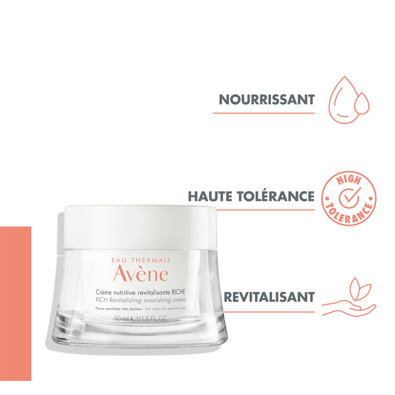 Avène Les Essentiels Rich Revitalizing Nourishing Cream