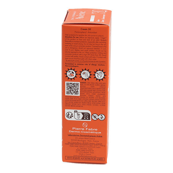 Avène Solaire Sensitive Skin Cream SPF 30