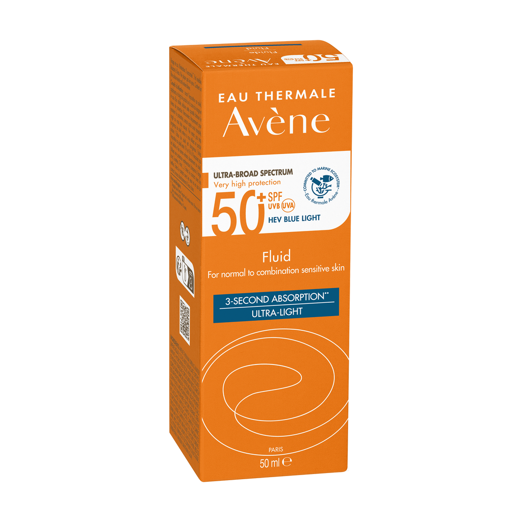 Avène Solaire Fluid SPF 50+ for Sensitive Skin