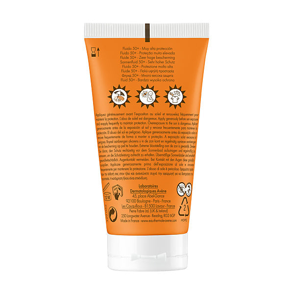 Avène Solaire Fluid SPF 50+ for Sensitive Skin