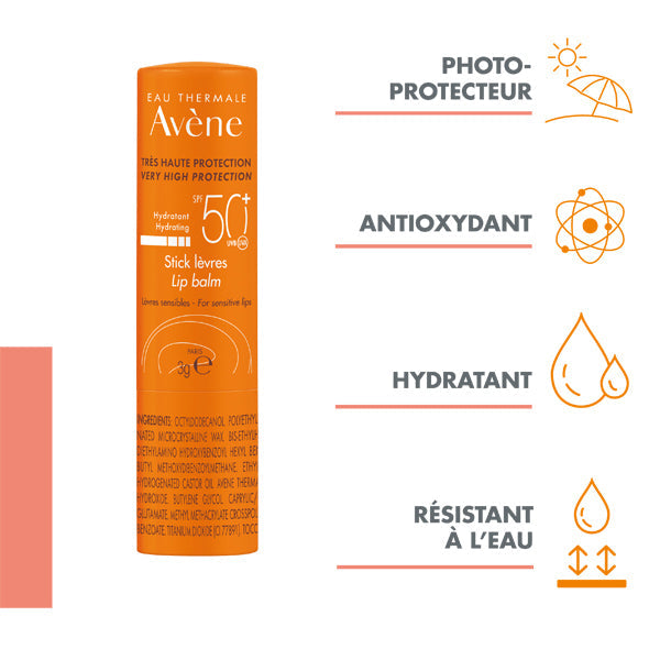AVENE SOLAIRE Lip Stick SPF50+ - 3g