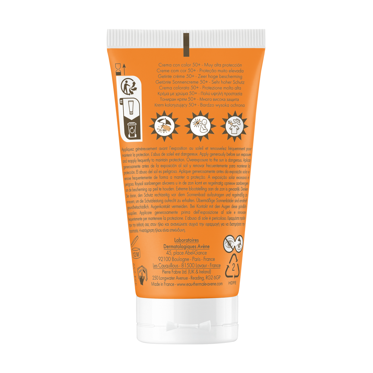 Avène Solaire Tinted Moisturizer SPF 50+