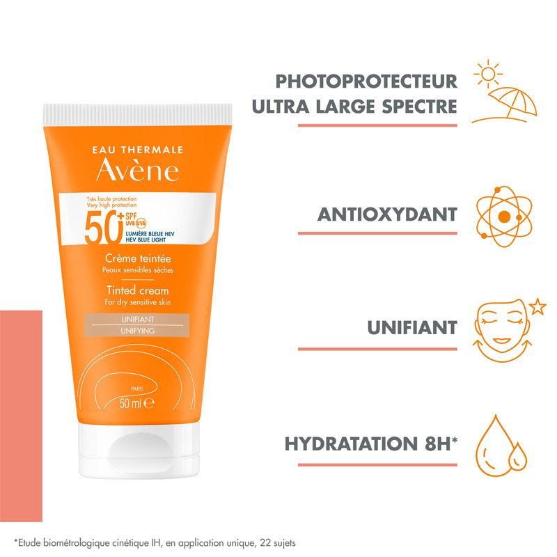 Avène Solaire Tinted Moisturizer SPF 50+