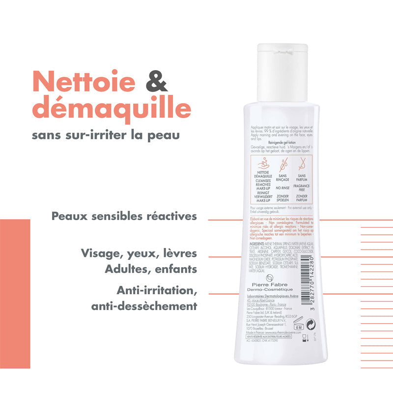 Avène Tolérance Gelified Cleansing Lotion