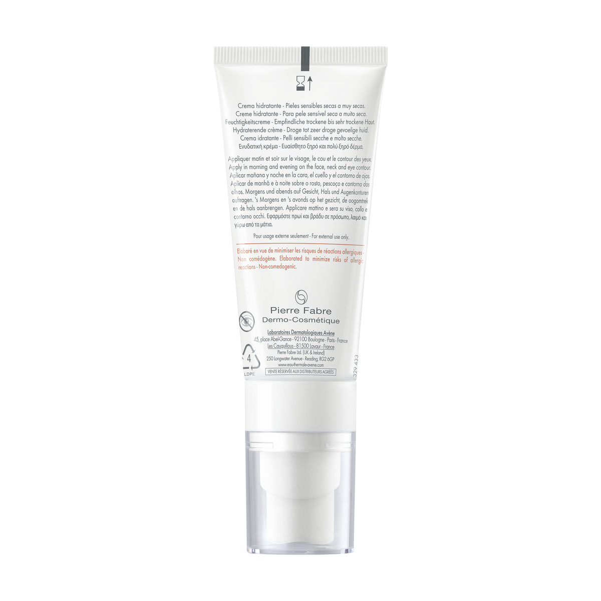 Avène Tolérance Hydra-10 Moisturizing Cream