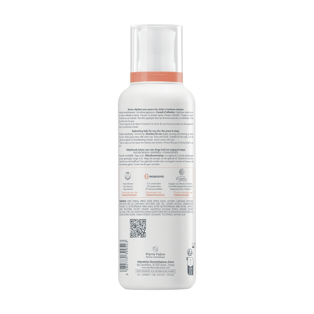 Avène XeraCalm A.D Lipid-Replenishing Balm