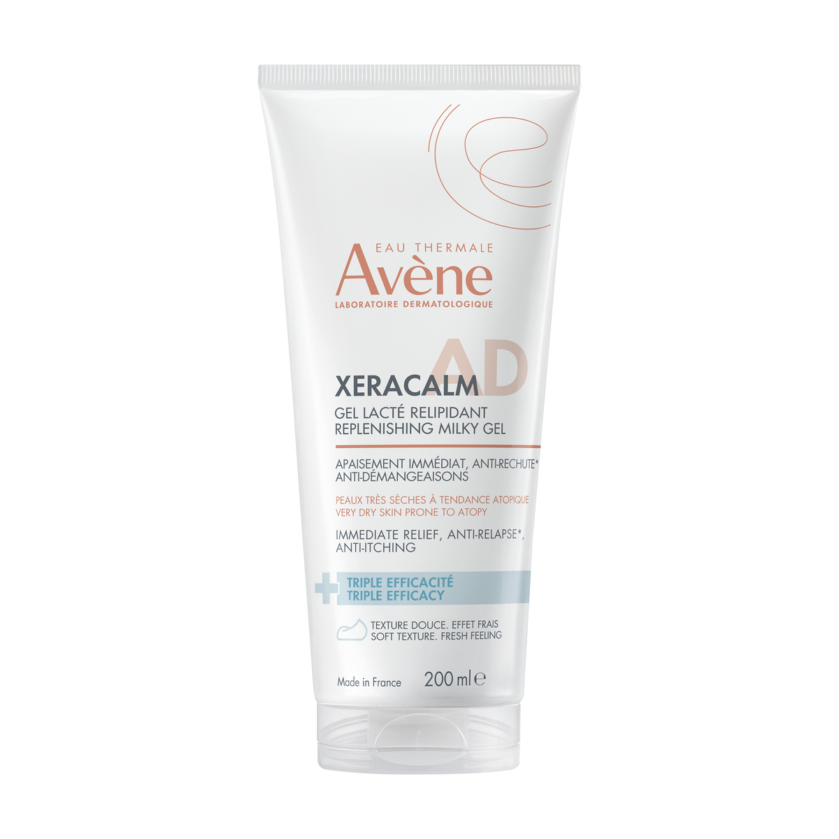 Avène XeraCalm AD Lipid-Replenishing Milky Gel Cleanser