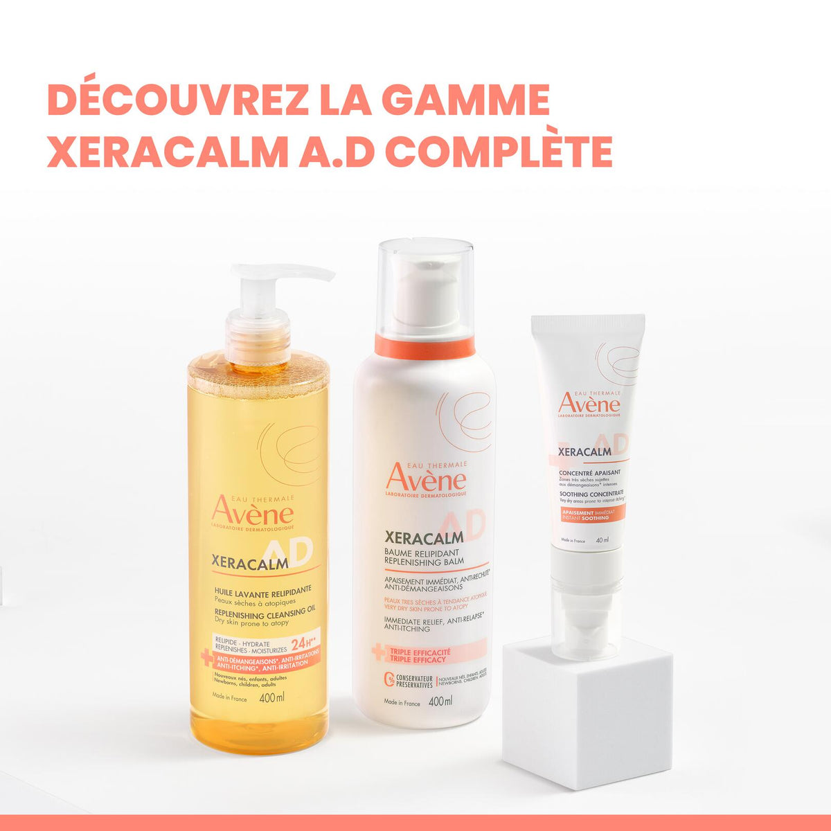 Avène XeraCalm A.D Soothing Concentrate for Dry Skin