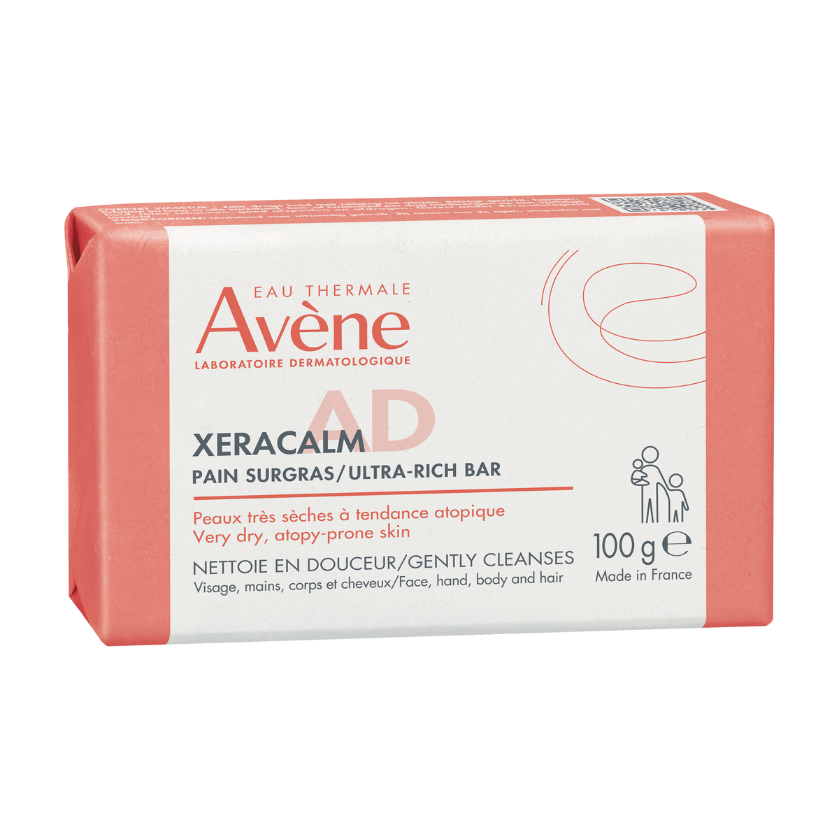 Avène XeraCalm A.D Superfatted Cleansing Bar