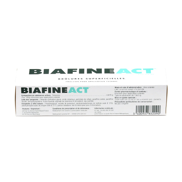 Biafine Act Emulsion for Burn and Skin Repair