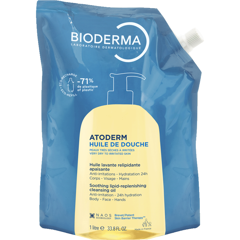 Bioderma Atoderm Shower Oil ECO Refill