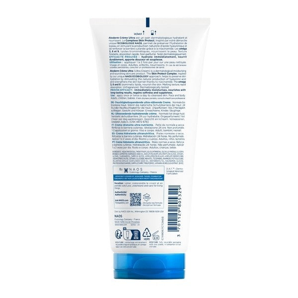 Bioderma Atoderm Ultra Cream for Very Dry Skin