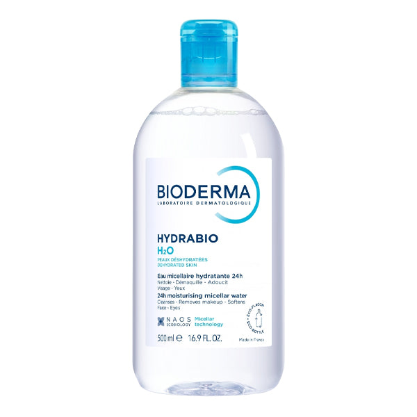 Bioderma Hydrabio H2O Micellar Cleansing Solution for Dehydrated Skin