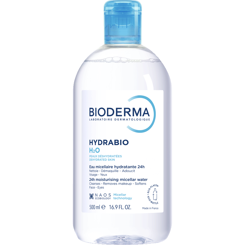 Bioderma Hydrabio H2O Micellar Cleansing Solution for Dehydrated Skin