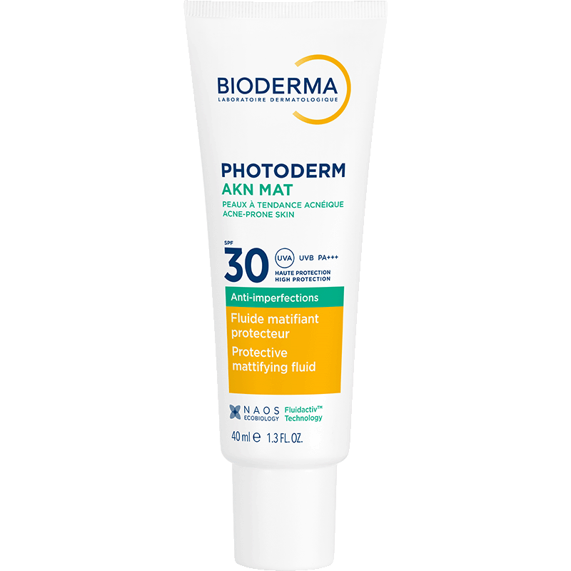 Bioderma Photoderm AKN Mat SPF 30 Mattifying Sunscreen Fluid