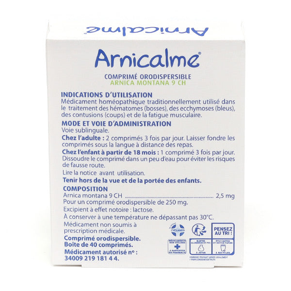 Boiron Arnicalme Orodispersible Tablets