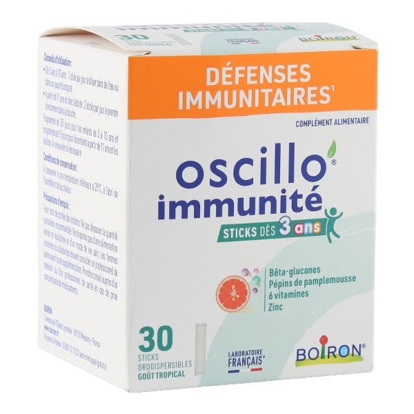 Boiron OSCILLO Immunité Enfants Orodispersible Sticks