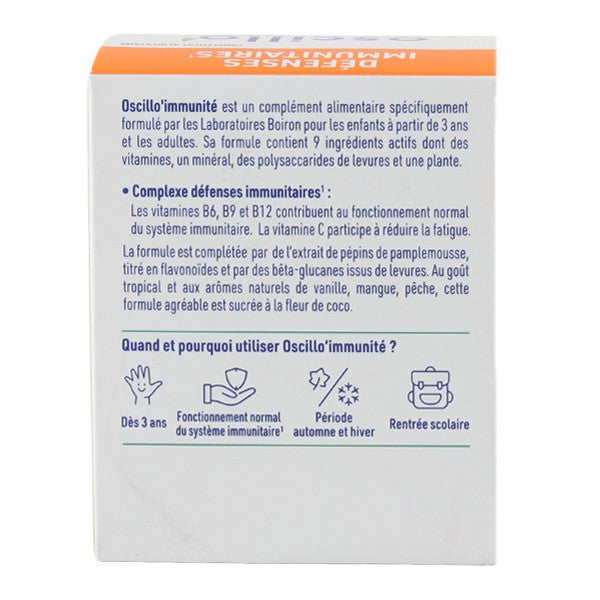 Boiron OSCILLO Immunité Enfants Orodispersible Sticks