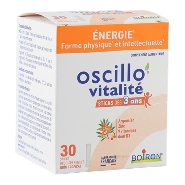 Boiron OSCILLO Vitalité Kids Daily Energy Support