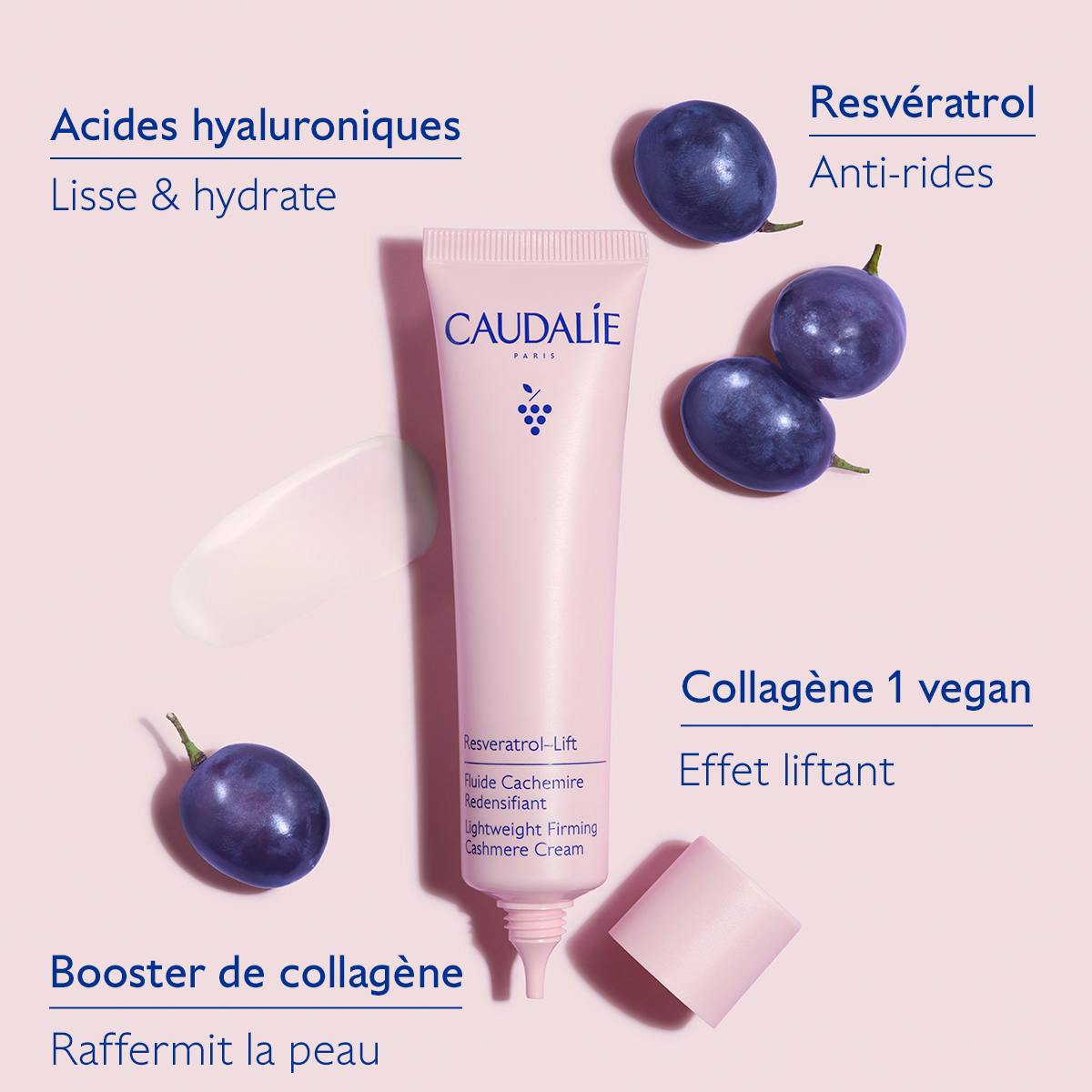 Caudalie Resveratrol Cashmere Fluid Anti-Aging Moisturizer