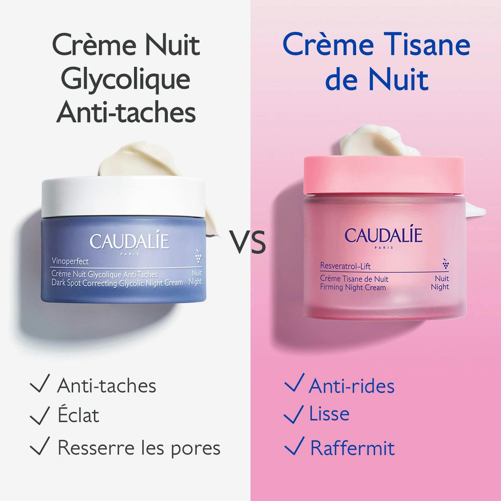 Caudalie RESVERATROL Lift Crème Nuit Herbal Tea