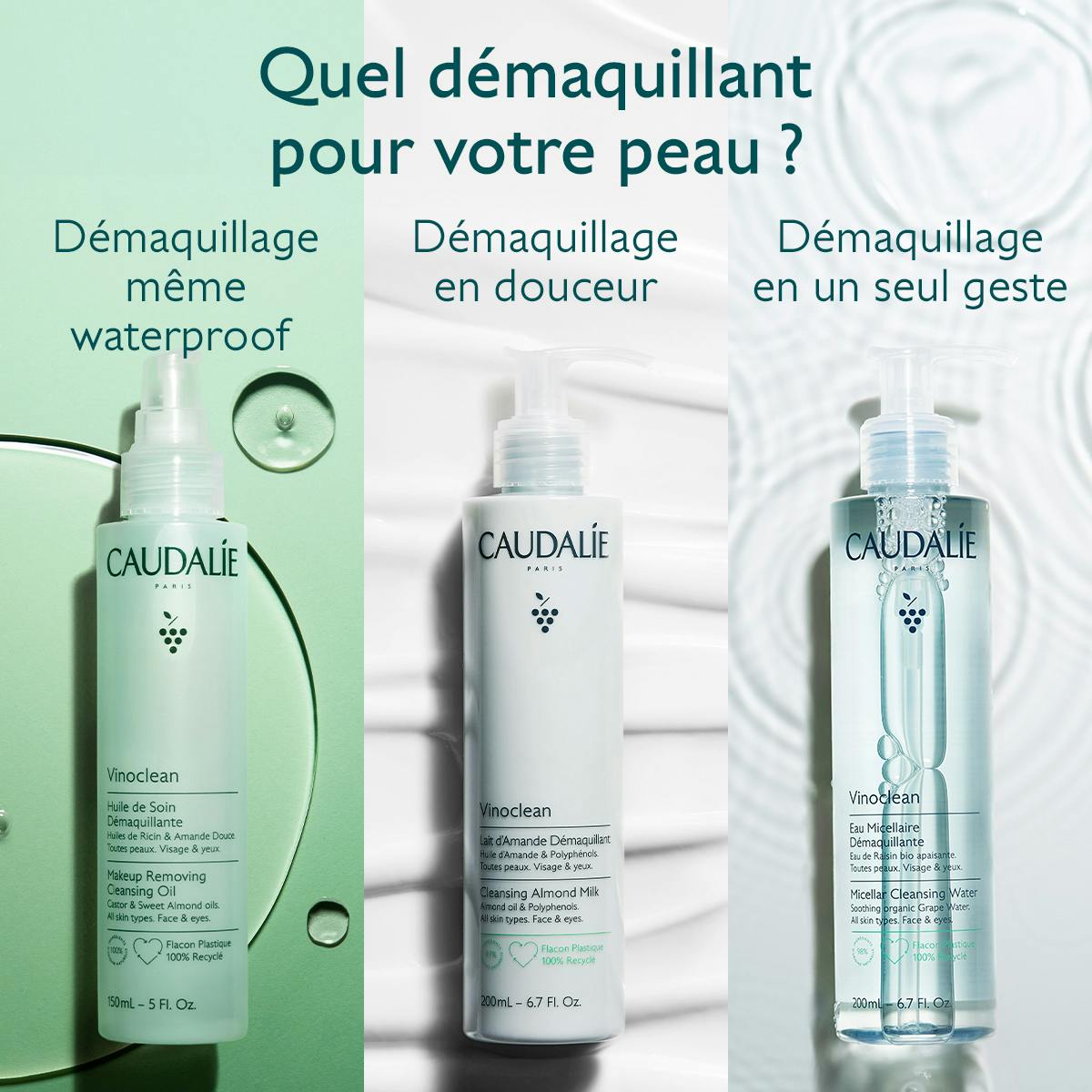 Caudalie Vinoclean Almond Milk Cleanser