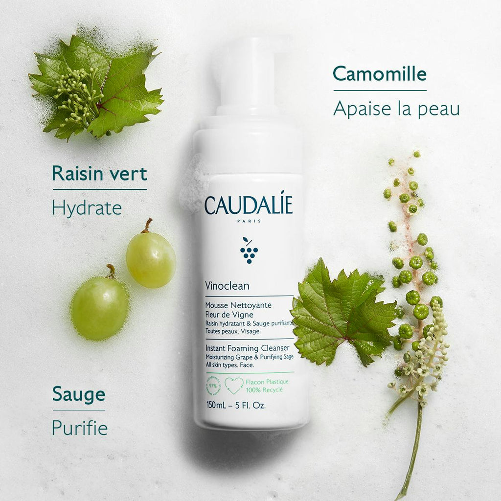 Caudalie Vinoclean Vine Flower Cleansing Foam