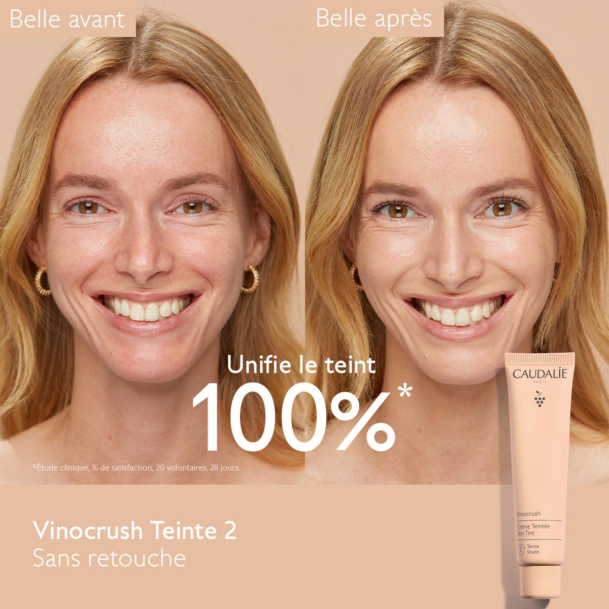 Caudalie Vinocrush Tinted Cream Shade 2