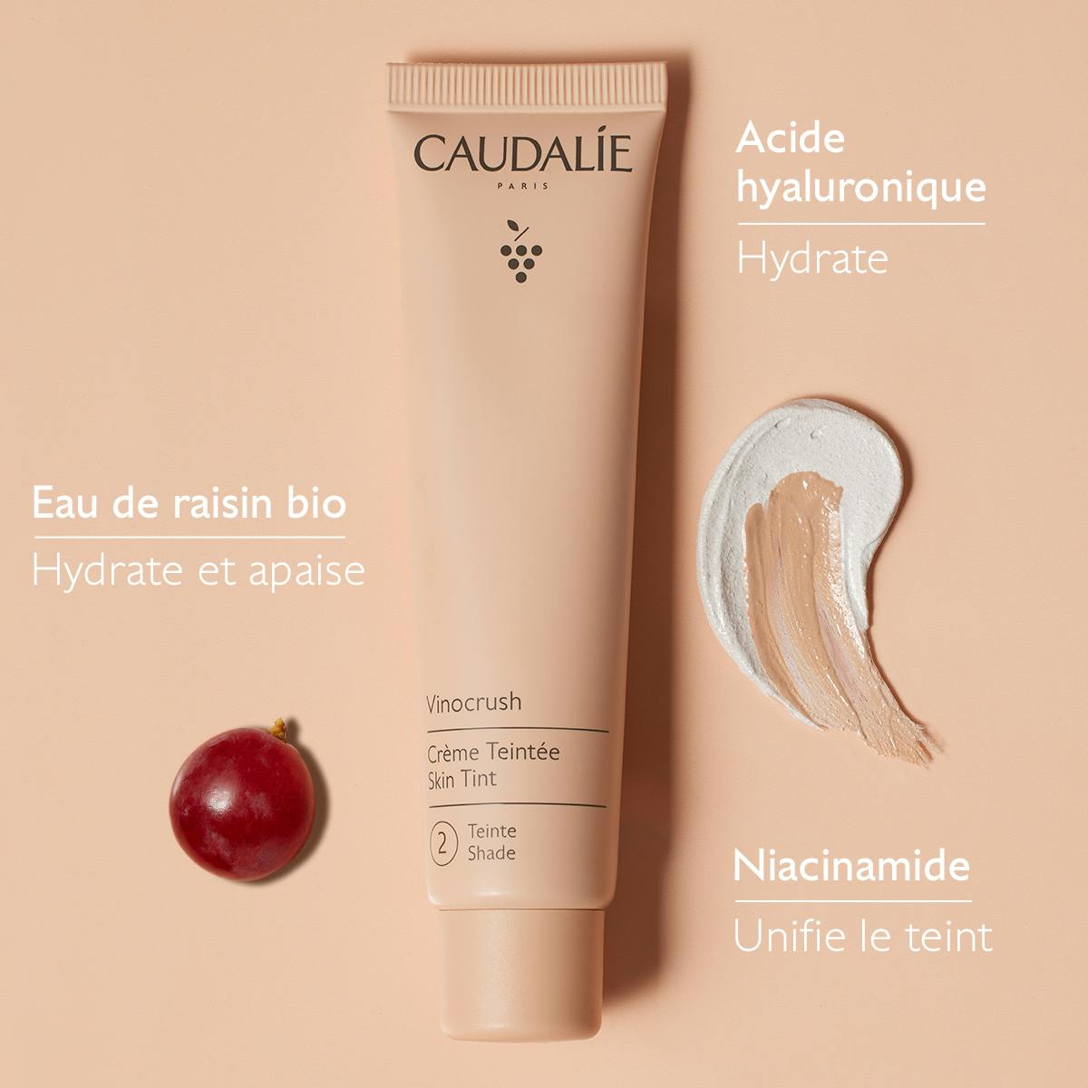 Caudalie Vinocrush Tinted Cream Shade 2
