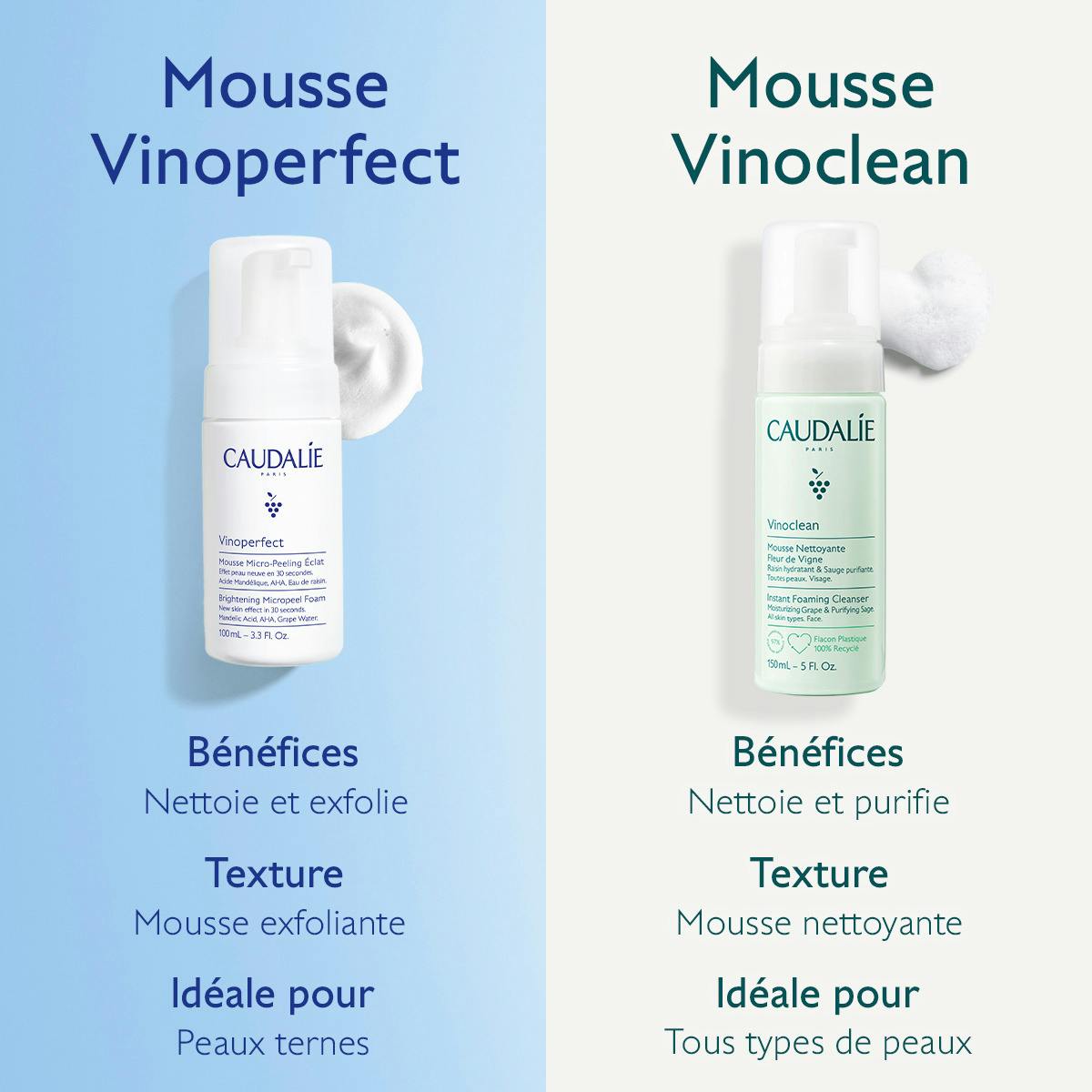 Caudalie Vinoperfect Radiance Peeling Foam