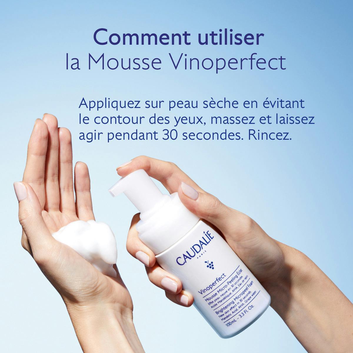 Caudalie Vinoperfect Radiance Peeling Foam