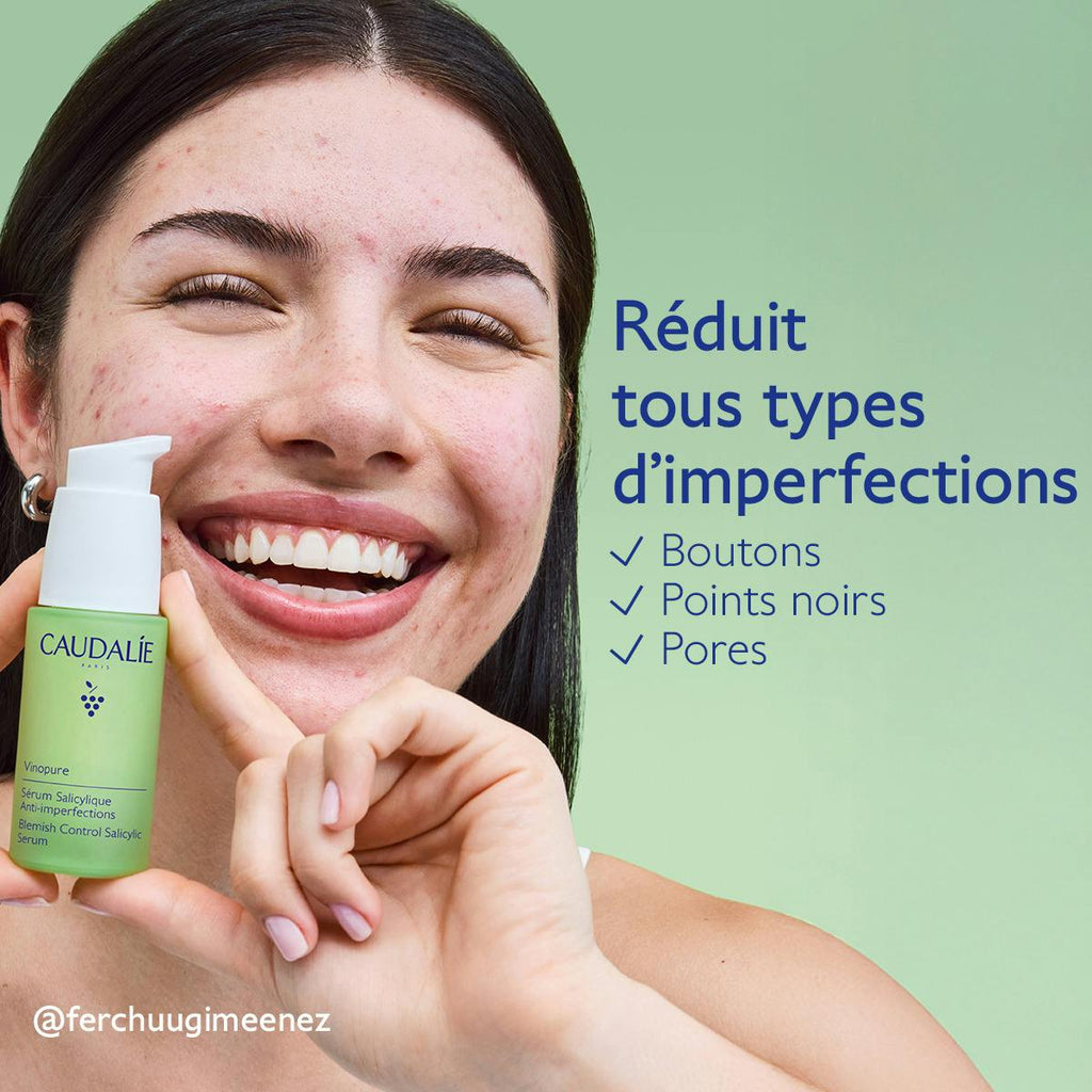 Caudalie Vinopure Natural Salicylic Acid Pore Minimizing Serum